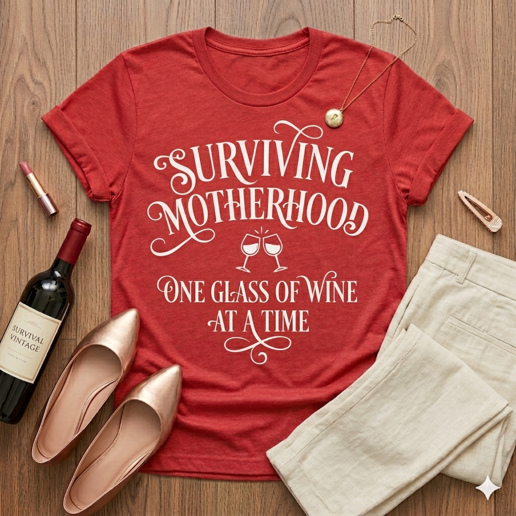 Surviving Motherhood T‑Shirt