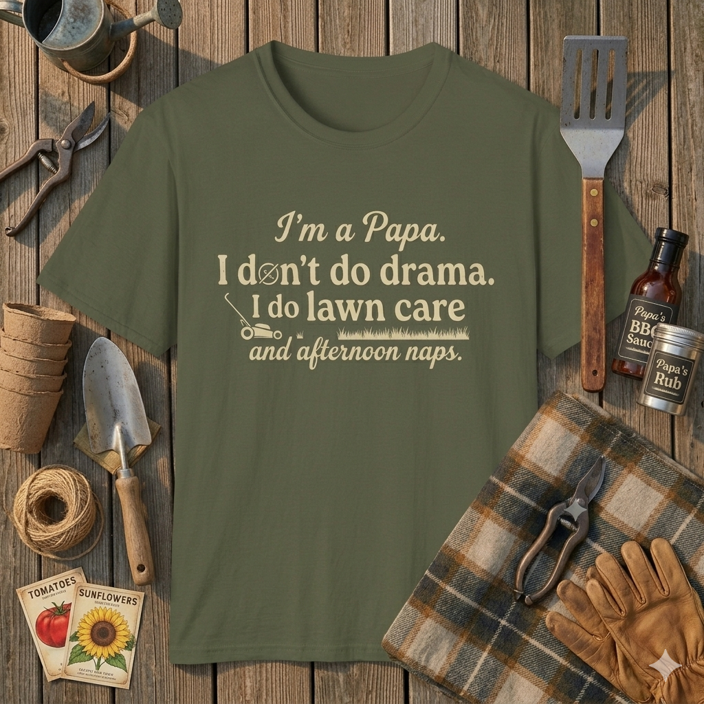 Papa Lawn Care T-Shirt